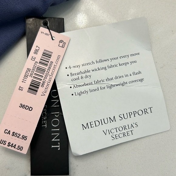 NWT Victoria’s Secret sport bra - Picture 4 of 9